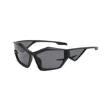 Maxbell Cat Eye Sunglasses Sun Glasses Men Women Comfortable for Beach Black Gray