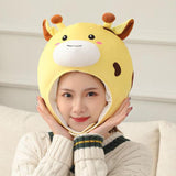 Maxbell Lovely Plush Hat Deer Shape Plush Photography Prop Kids New Year Cosplay