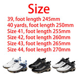 Maxbell Men Sneakers Running Shoes Sports Shoes for Workout Tennis Outdoor 39  white