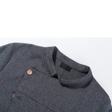Maxbell Men Women Chef Coat Jacket Cooking Uniform Waiter Apparel Restaurant XL Gray