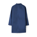 Maxbell Men Women Chef Coat Jacket Cooking Uniform Waiter Apparel Restaurant XL Blue