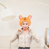 Maxbell Novelty Rabbit Plush Hat Cosplay Headwear Winter Selfie for Photography Prop