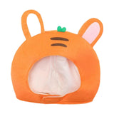 Maxbell Novelty Rabbit Plush Hat Cosplay Headwear Winter Selfie for Photography Prop