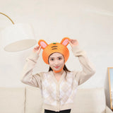 Maxbell Novelty Rabbit Plush Hat Cosplay Headwear Winter Selfie for Photography Prop