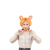 Maxbell Novelty Rabbit Plush Hat Cosplay Headwear Winter Selfie for Photography Prop