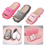 Maxbell Lazy Mop Slippers Washable Women Men Comfortable Shoes for Bedroom Bathroom Rose Red