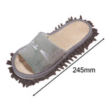 Maxbell Lazy Mop Slippers Washable Women Men Comfortable Shoes for Bedroom Bathroom Gray