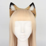 Maxbell Lion Ear and Tail Set Animal Ears Hair Clip for Halloween Fancy Dress