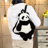 Maxbell Cute Cartoon Plush Panda Backpack Large Stuffed Panda Doll for Girl Boys