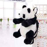 Maxbell Cute Cartoon Plush Panda Backpack Large Stuffed Panda Doll for Girl Boys