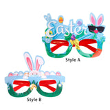 Maxbell Easter Glasses Frame Costume Accessories Easter Bunny Ears Eggs Eyeglasses Style A