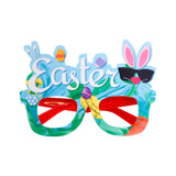 Maxbell Easter Glasses Frame Costume Accessories Easter Bunny Ears Eggs Eyeglasses Style A