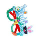 Maxbell Easter Glasses Frame Costume Accessories Easter Bunny Ears Eggs Eyeglasses Style A
