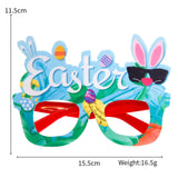 Maxbell Easter Glasses Frame Costume Accessories Easter Bunny Ears Eggs Eyeglasses Style A