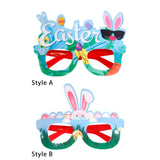 Maxbell Easter Glasses Frame Costume Accessories Easter Bunny Ears Eggs Eyeglasses Style A