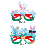 Maxbell Easter Glasses Frame Costume Accessories Easter Bunny Ears Eggs Eyeglasses Style A