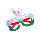 Maxbell Easter Glasses Frame Costume Accessories Easter Bunny Ears Eggs Eyeglasses Style B