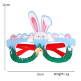 Maxbell Easter Glasses Frame Costume Accessories Easter Bunny Ears Eggs Eyeglasses Style B
