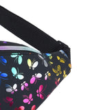 Maxbell Fanny Pack Pouch Waist Bag for Boys Grils Hiking Concert Festival Black