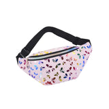Maxbell Fanny Pack Pouch Waist Bag for Boys Grils Hiking Concert Festival Pink