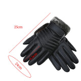 Maxbell Winter Gloves Touchscreen Warm Gloves for Riding Outdoor  Plush Stripe