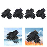 Maxbell Winter Gloves Touchscreen Warm Gloves for Riding Outdoor  Plush Stripe