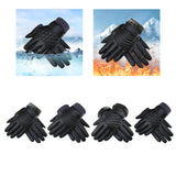 Maxbell Winter Gloves Touchscreen Warm Gloves for Riding Outdoor  Plush Stripe