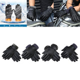 Maxbell Winter Gloves Touchscreen Warm Gloves for Riding Outdoor  Plush Stripe