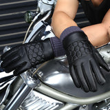 Maxbell Winter Gloves Touchscreen Warm Gloves for Riding Outdoor  Plush Stripe