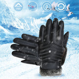 Maxbell Winter Gloves Touchscreen Warm Gloves for Riding Outdoor  Plush Stripe