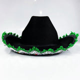 Maxbell Cowboy Hat Party Favors Wide Brim Dress up Holiday Cowgirl Fancy Dress Props