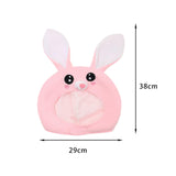 Maxbell Cute Plush Rabbit Hat Costume Hats Stuffed Toy Headdress Bunny Ears Headgear