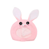 Maxbell Cute Plush Rabbit Hat Costume Hats Stuffed Toy Headdress Bunny Ears Headgear