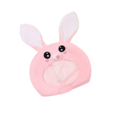 Maxbell Cute Plush Rabbit Hat Costume Hats Stuffed Toy Headdress Bunny Ears Headgear