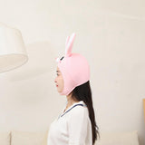 Maxbell Cute Plush Rabbit Hat Costume Hats Stuffed Toy Headdress Bunny Ears Headgear