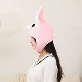 Maxbell Lovely Rabbit Hat Decoration Costume Party Bunny Headgear Beanie Winter Hat