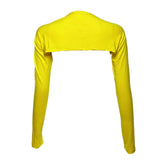 Maxbell Comfortable Sleeve Shawl Breathable Arm Sleeve for Outdoor yellow