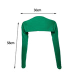 Maxbell Comfortable Sleeve Shawl Breathable Arm Sleeve for Outdoor green
