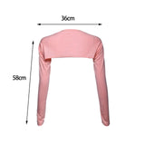 Maxbell Comfortable Sleeve Shawl Breathable Arm Sleeve for Outdoor Khaki