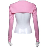 Maxbell Comfortable Sleeve Shawl Breathable Arm Sleeve for Outdoor apricot