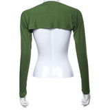 Maxbell Comfortable Sleeve Shawl Breathable Arm Sleeve for Outdoor dark green