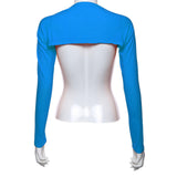 Maxbell Comfortable Sleeve Shawl Breathable Arm Sleeve for Outdoor blue