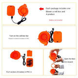 Maxbell Inflatable Costume Cosplay Funny Dress up for Carnival Props rabbiit