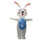 Maxbell Inflatable Costume Cosplay Funny Dress up for Carnival Props rabbiit