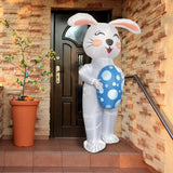 Maxbell Inflatable Costume Cosplay Funny Dress up for Carnival Props rabbiit