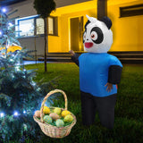 Maxbell Inflatable Costume Cosplay Funny Dress up for Carnival Props panda