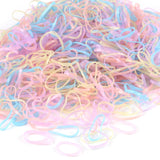Maxbell 6x 1000Pcs/Pack Small Hair Bands Hair Accessories Ponytail Holder Birthday