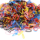 Maxbell 6x 1000Pcs/Pack Small Hair Bands Hair Accessories Ponytail Holder Birthday