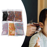 Maxbell 6x 1000Pcs/Pack Small Hair Bands Hair Accessories Ponytail Holder Birthday