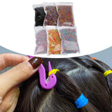 Maxbell 6x 1000Pcs/Pack Small Hair Bands Hair Accessories Ponytail Holder Birthday